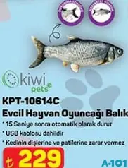 KİWİ PETS KPT-10614C EVCİL HAYVAN OYUNCAĞI BALIK